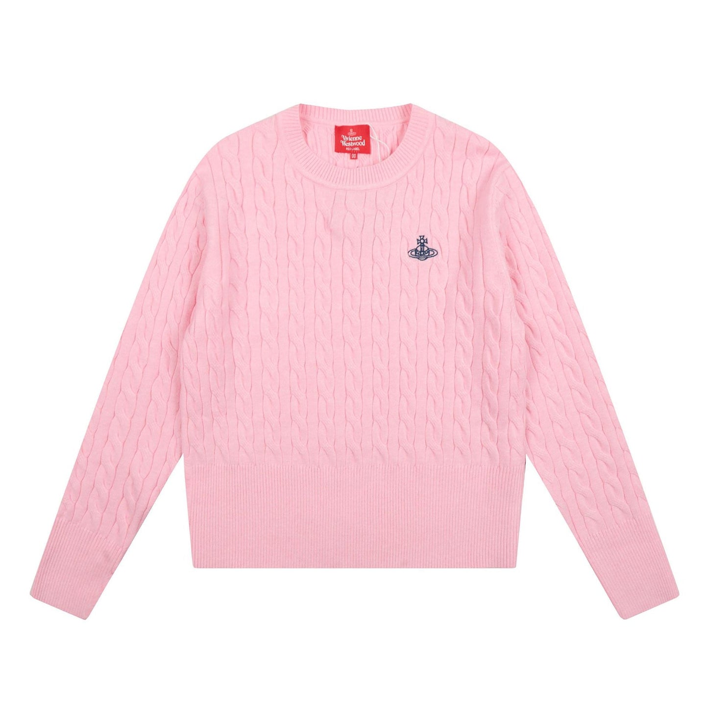 Vivienne Westwood Solid-Color Cotton-Wool Sweater