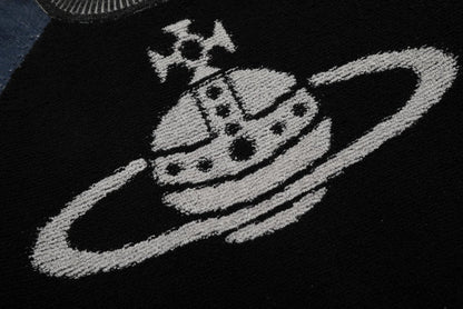 Vivienne Westwood カラーブロック コットンウール セーター