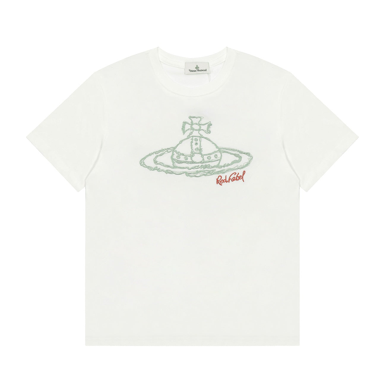 ヴィヴィアンウエストウッド ピュアコットンカジュアルTシャツ