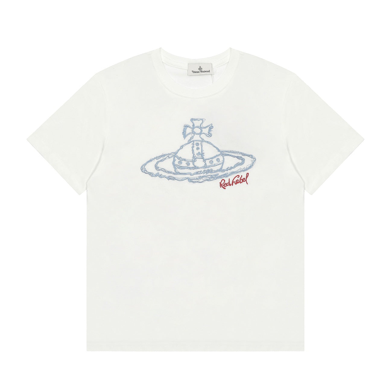 ヴィヴィアンウエストウッド ピュアコットンカジュアルTシャツ