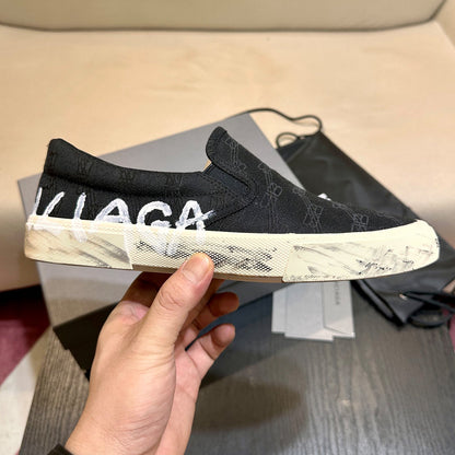 Balenciaga 2025 Runway Leather Sneakers