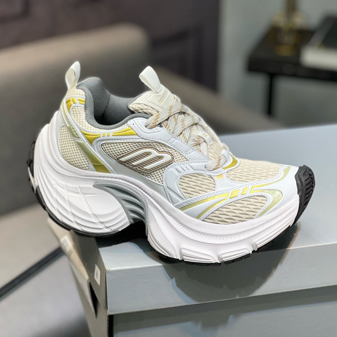 Balenciaga Unisex Runway-Inspired Leather Sneakers | 4 Colorways