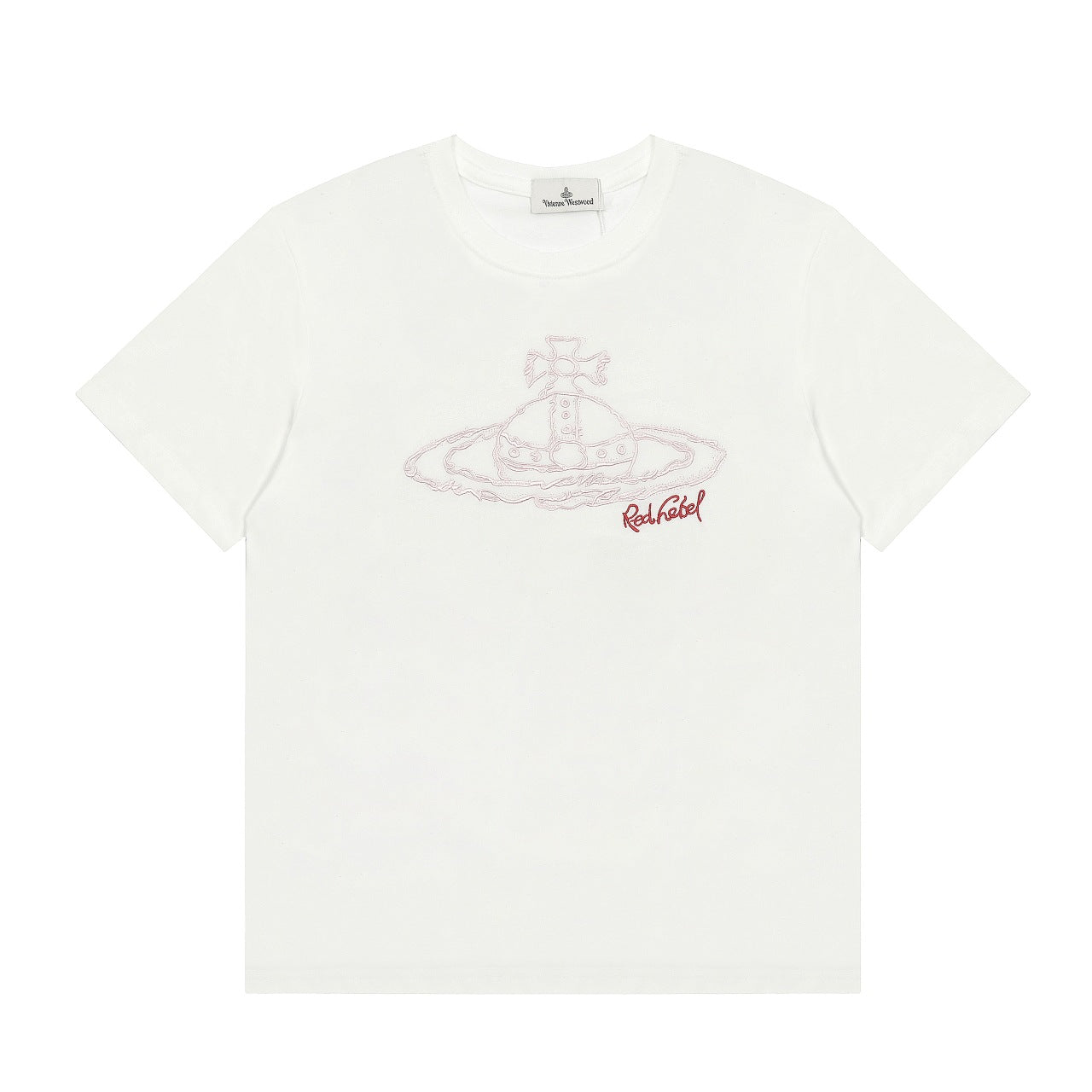 ヴィヴィアンウエストウッド ピュアコットンカジュアルTシャツ