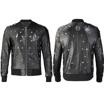 SOLO-Black Cowhide jacket