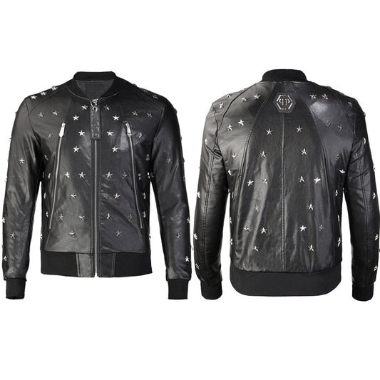 SOLO-Black Cowhide jacket