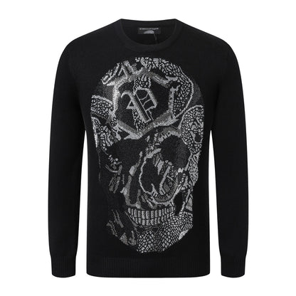PIein Black Fleece Sweatshirt