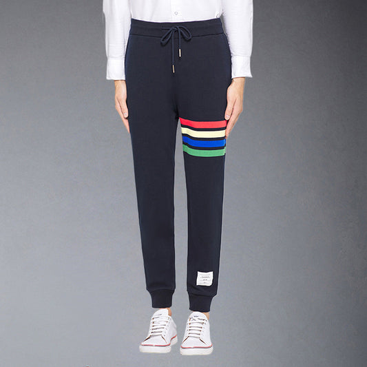 MR.TOM stripe Sports Pants