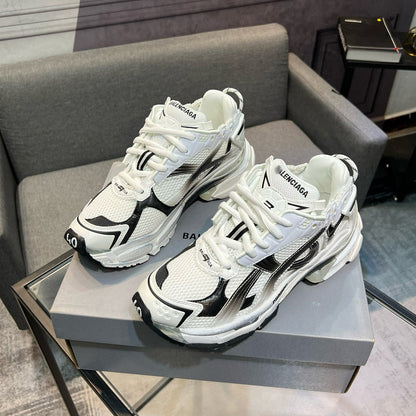 Balenciaga Distressed Vintage Unisex Leather Sneakers | 4 Styles