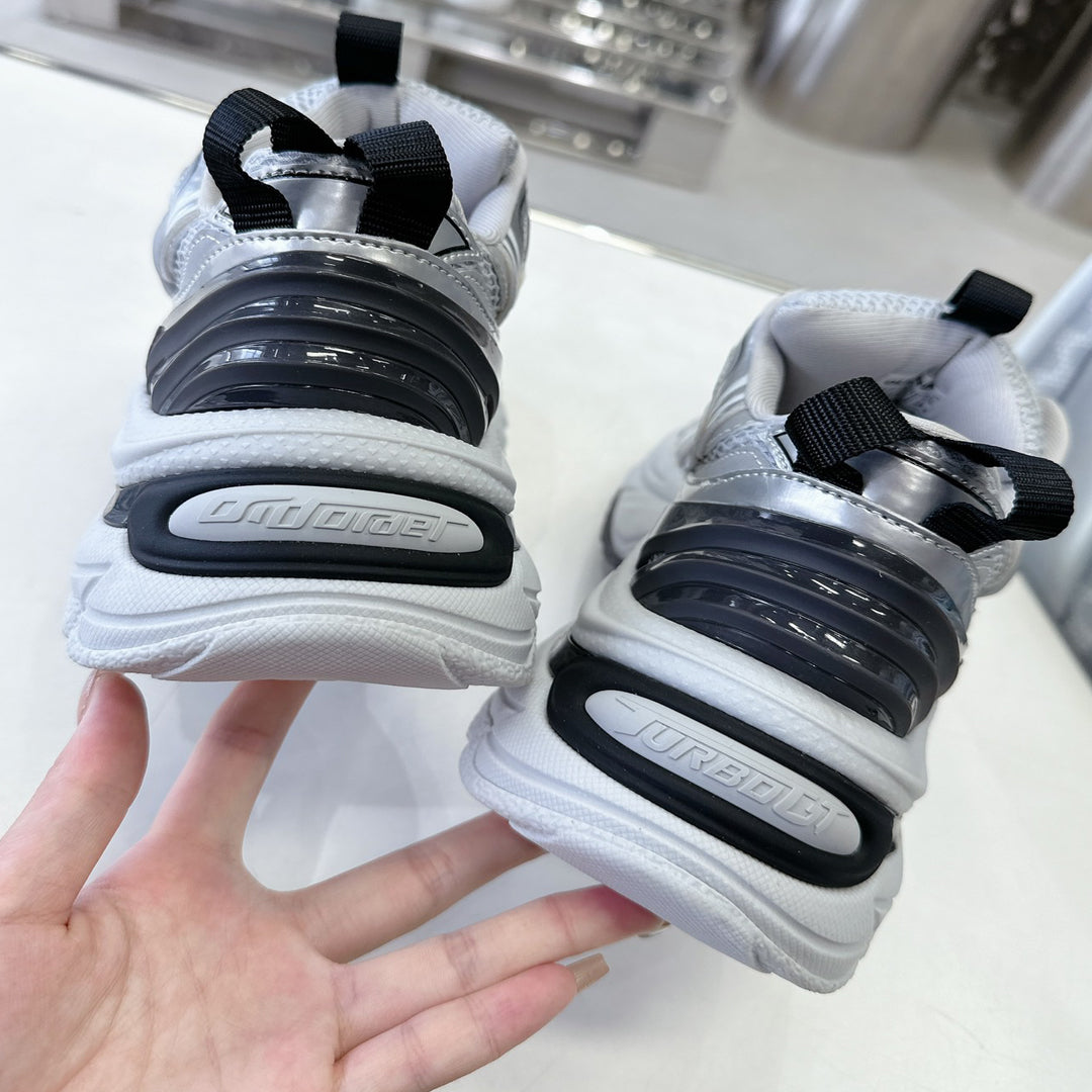 2025 Runway Leather Couple Shoes | Classic Grosgrain Buckle | Sizes 36–45