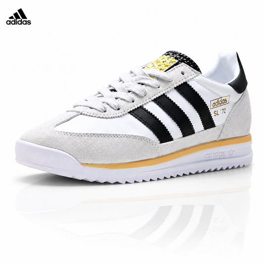 Adidas SL 72 White Black Retro Sneakers