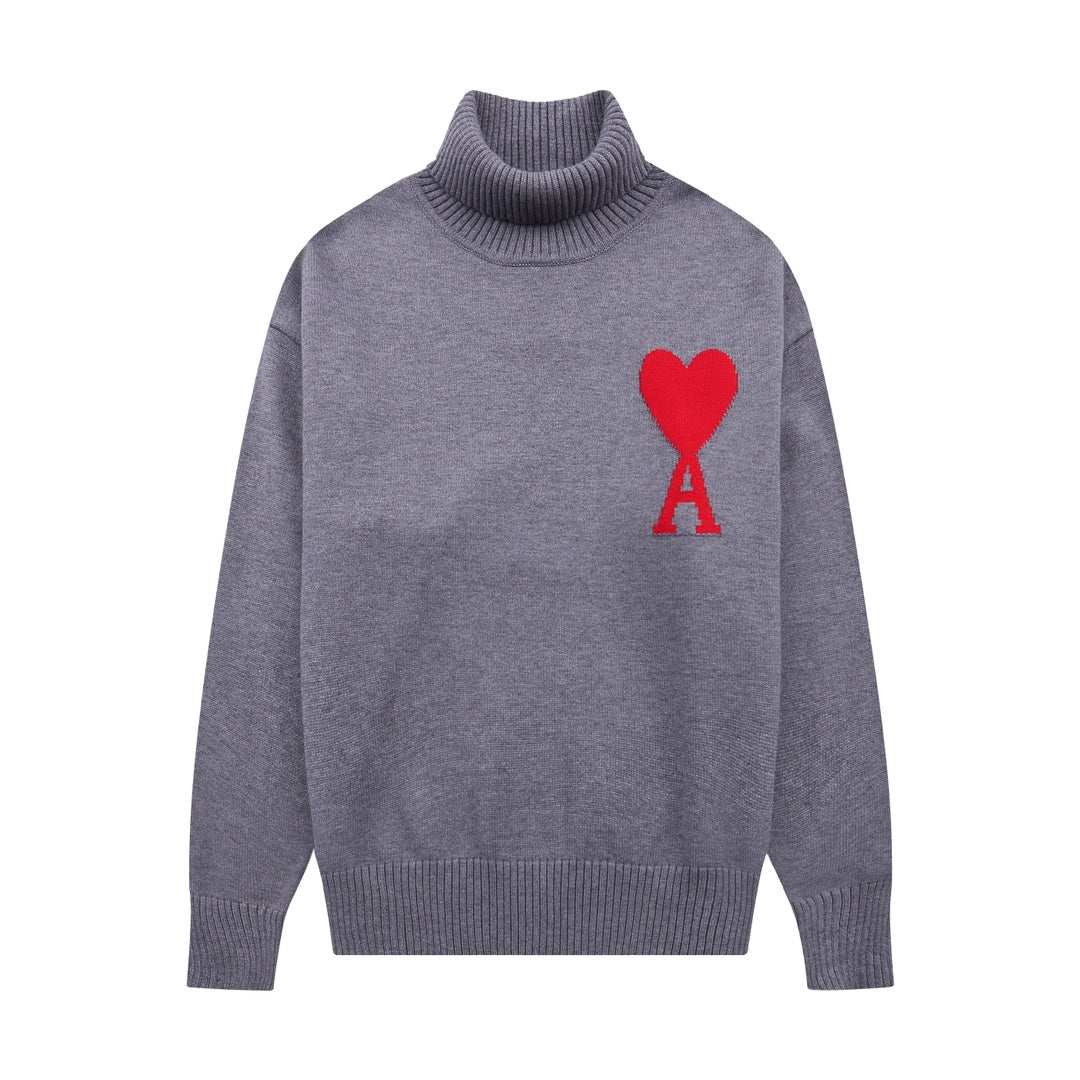2026 AMI PARIS  turtleneck sweater