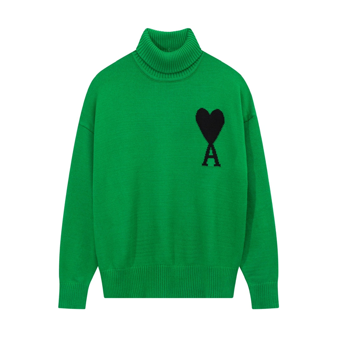 2026 AMI PARIS  turtleneck sweater