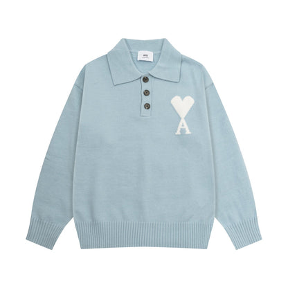 2026 AMI PARIS  Collar Sweater