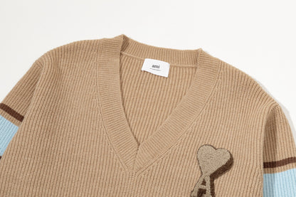 2026 AMI PARIS  V-Neck Sweater