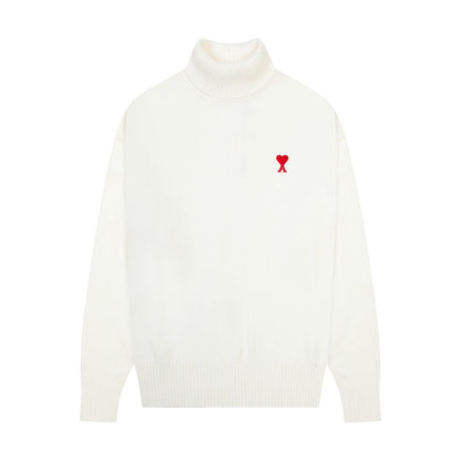 2026 AMI PARIS   Turn Neck Sweater