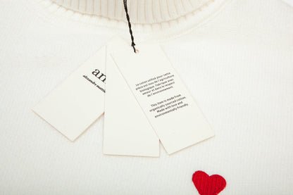 2026 AMI PARIS   Turn Neck Sweater