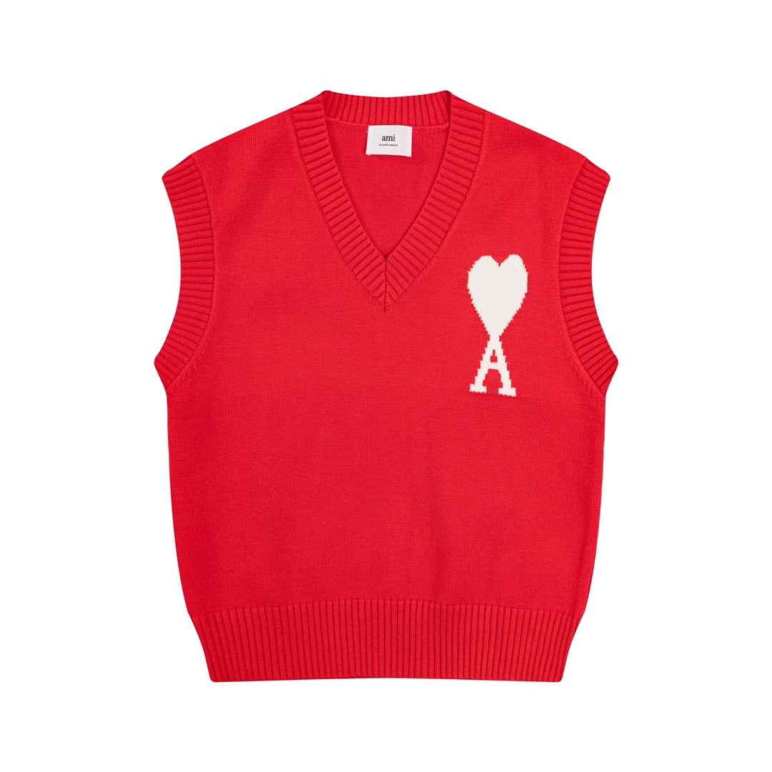 2026 AMI PARIS vest sweater