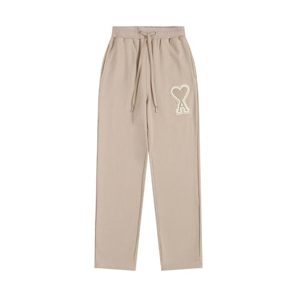 2026 AMI PARIS  Straight leg sweatpants