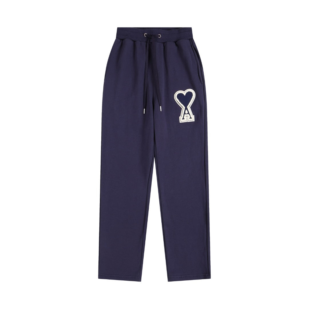 2026 AMI PARIS  Straight leg sweatpants