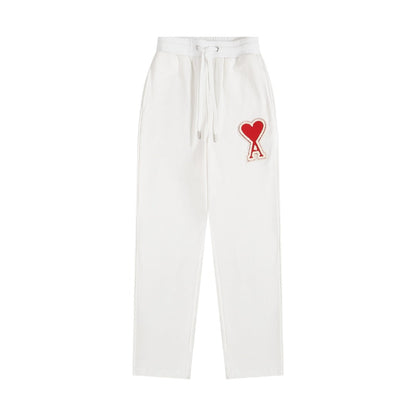 2026 AMI PARIS  Straight leg sweatpants