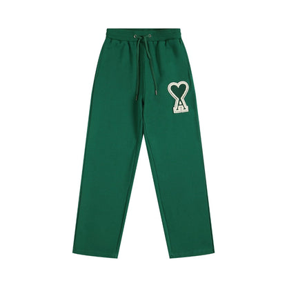 2026 AMI PARIS  Straight leg sweatpants
