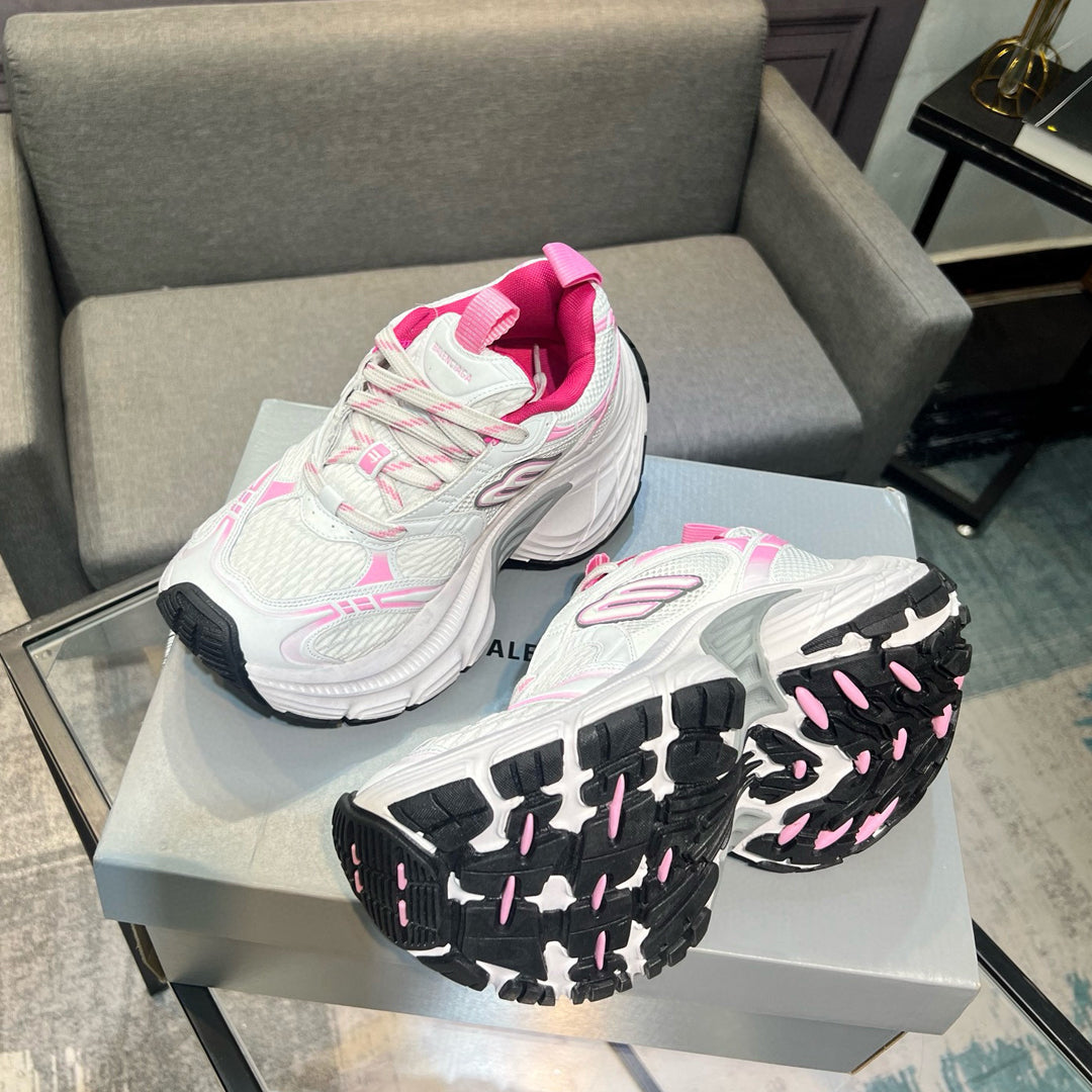 Balenciaga Unisex Runway-Inspired Leather Sneakers | 4 Colorways