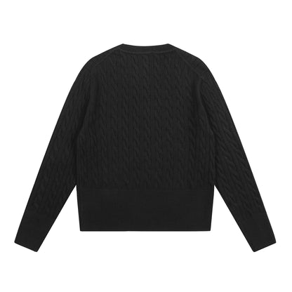 Vivienne Westwood Solid-Color Cotton-Wool Sweater