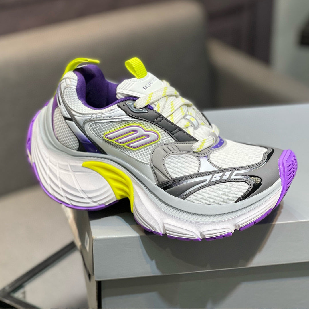 Balenciaga Unisex Runway-Inspired Leather Sneakers | 4 Colorways