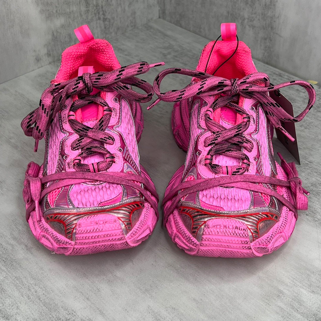 Balenciaga Limited Edition Couple's Leather Sneakers