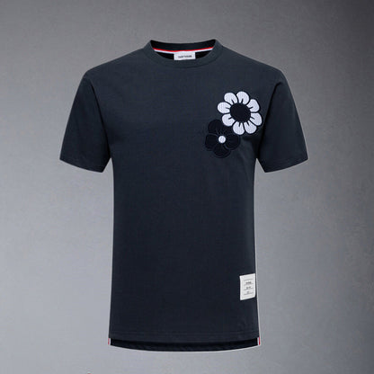 MR.TOM 花柄刺繍Tシャツ
