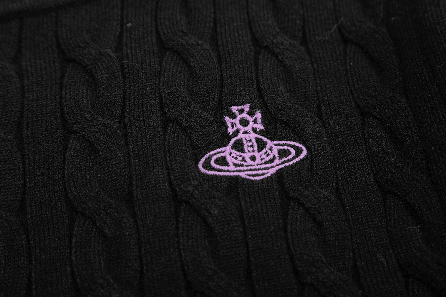 Vivienne Westwood Solid-Color Cotton-Wool Sweater