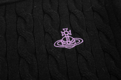 Vivienne Westwood Solid-Color Cotton-Wool Sweater