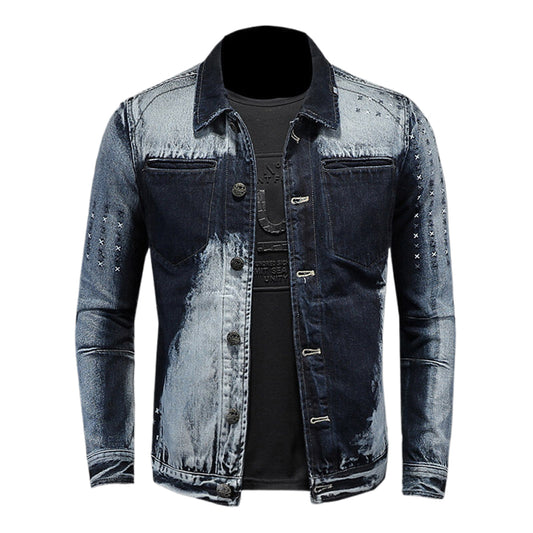 DSQ2 Distressed Denim Jacket