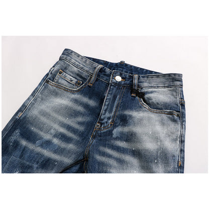 SOLO-DSQ2 Skull Man Bones Jeans