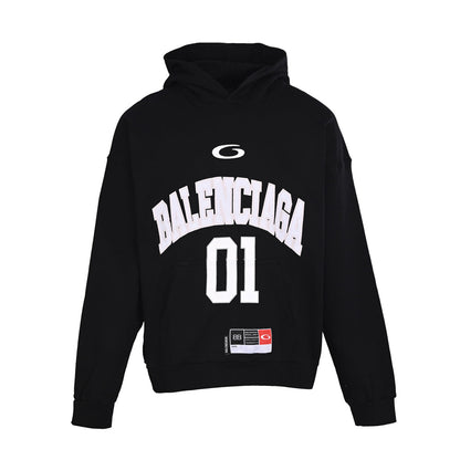 2026SS Man Character Hoodie | 100% Cotton Oversized Streetwear