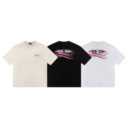 Oversized Printed Cotton T-Shirt | 100% Cotton Streetwear Tee