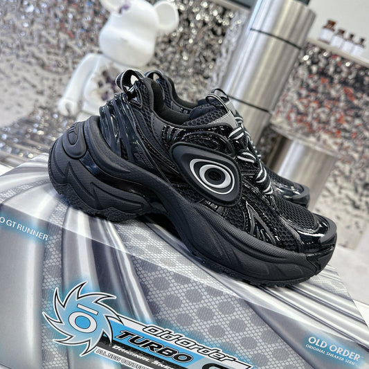 2025 Runway Leather Couple Shoes | Classic Grosgrain Buckle | Sizes 36–45