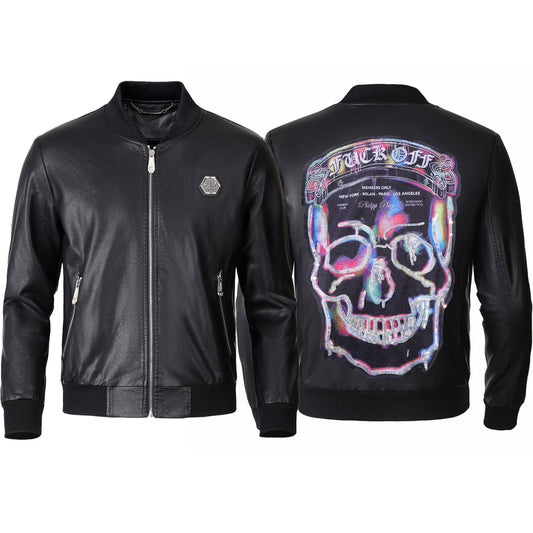 SOLO-2025ss Man Cowhide Jacket