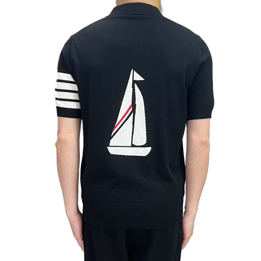 Thom Browne  Man Wool POLO T-shirt