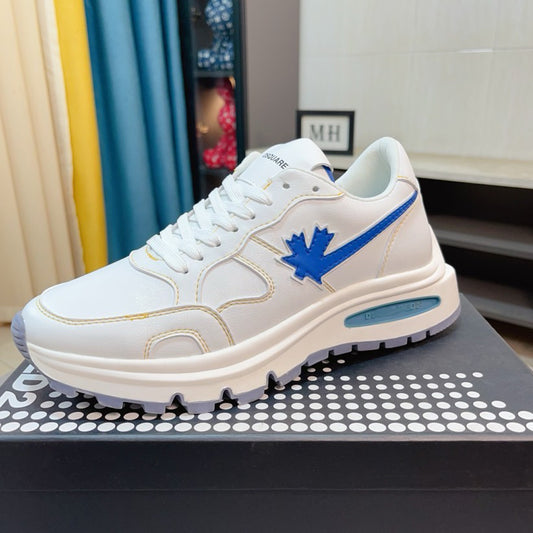 SOLO-DSQ2 25SS Leather sneakers