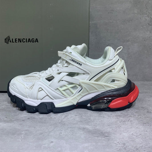 Balenciaga Distressed Vintage Couple Sneakers – Premium Cowhide Leather