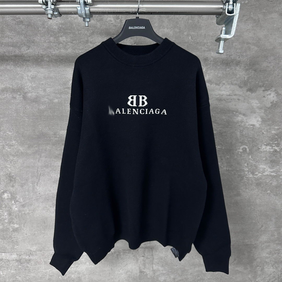 2025ss Man Destroyed Sweater