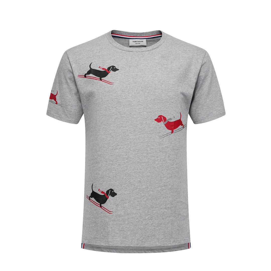 トム・ブラウン パピープリント Tシャツ