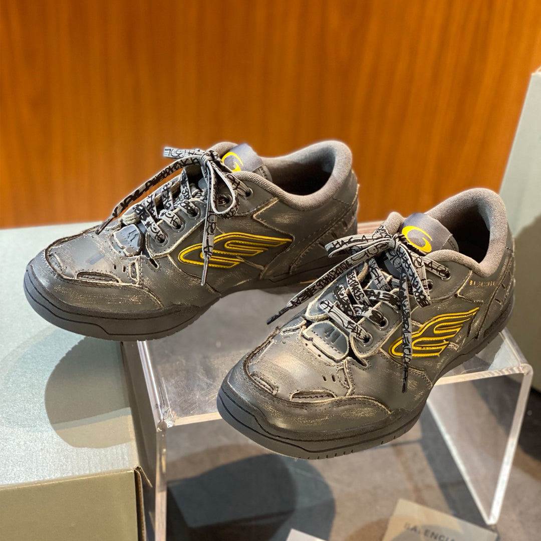 Balenciaga Distressed Vintage Leather Sneaker | 2025 Limited Edition