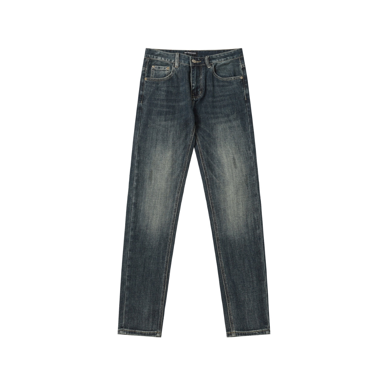 2025SS New Blue Distressed Jeans