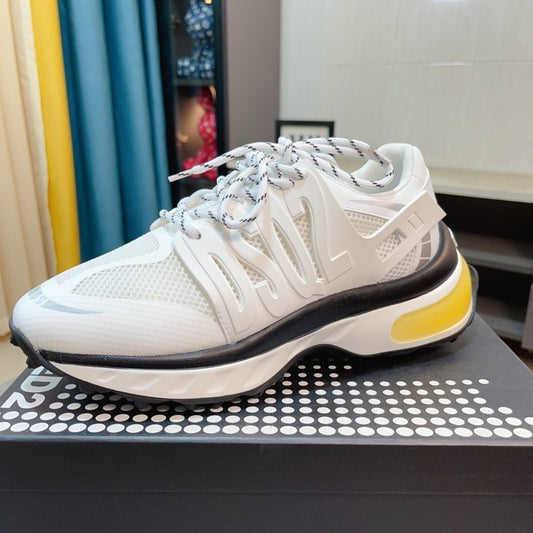 SOLO-DSQ2 2025ss Leather sneakers