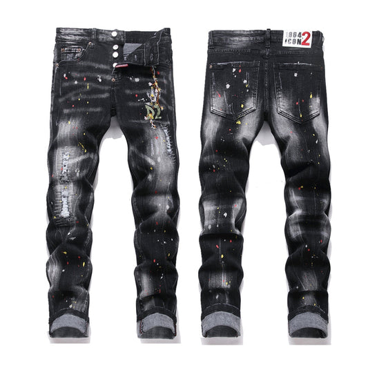 New-DSQ2 25ss Ripped Jeans