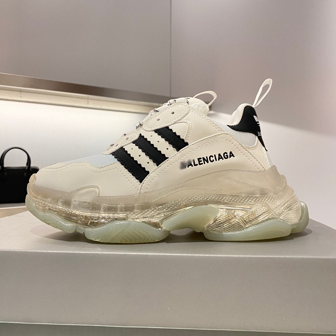 Balenciaga Collaboration Couple's Leather Sneaker – 2025 Limited Edition