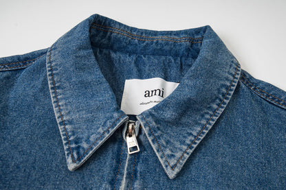 2026 AMI PARIS Unisex denim jacket