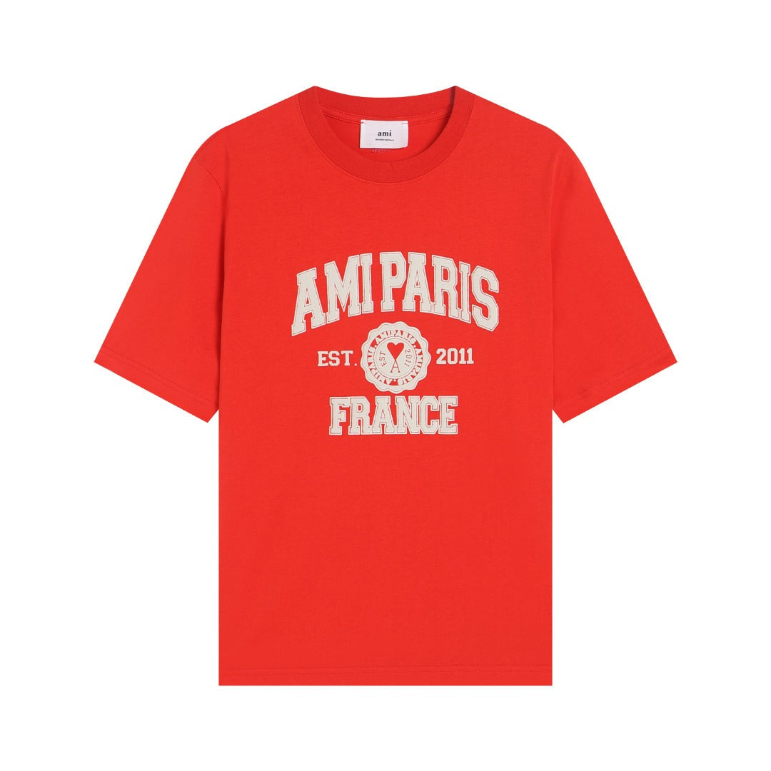 2026 AMI PARIS ユニセックス Tシャツ